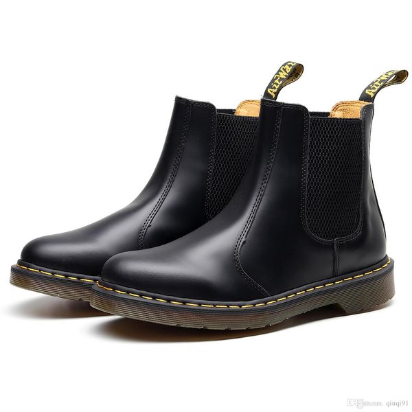 

Women boot ela tic boot women autumn ankle boot round toe thick bottom ladie hoe black bootie