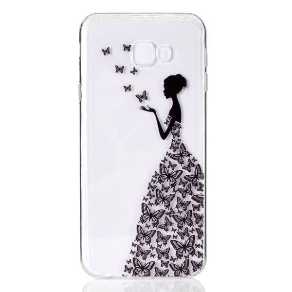 

butterfly girl painting phone case for samsung galaxy j4 plus
