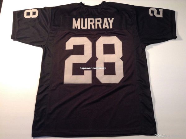 

retro custom #28 latavius murray black mitchell & ness jersey s-5xl,6xl men's football jerseys rugby, Black;blue