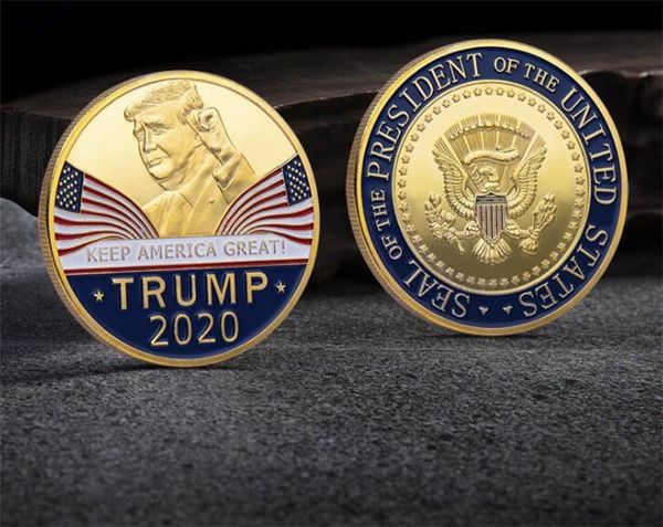

2020 Дональд Трамп Памятная монета «Держи Америку» Великий американский президент