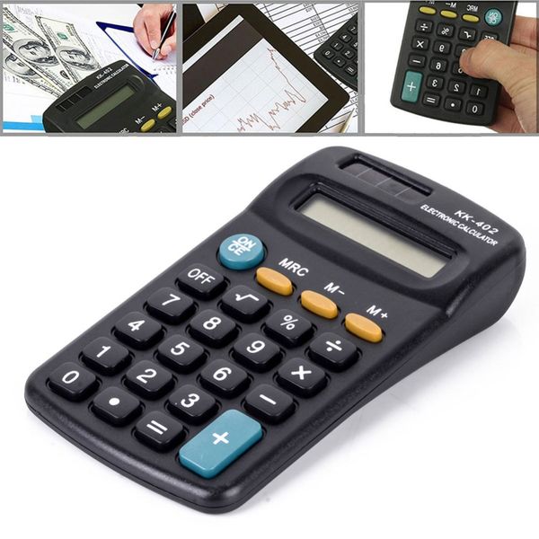 

8 Digits Black Calculator For Office Working Student Study Stationery Supply