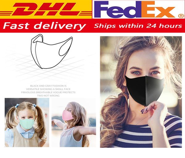 

2020 Год В Наличии! Бесплатная доставка DHL взрослый и ребенок лицо рот крышка PM2. 5 Маска антибактериальная пылезащитная моющиеся многоразовые наружные защитные хлопчатобумажные маски