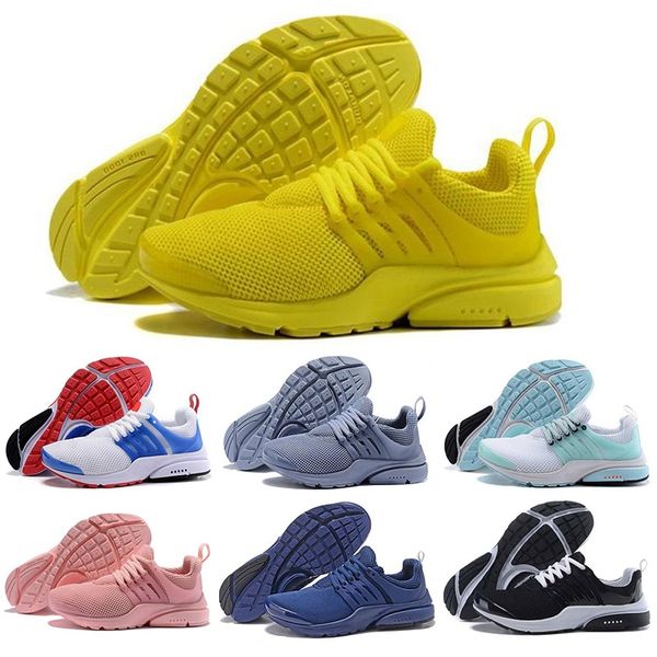 

2019 мода presto chaussures дизайнер мужчины женщины кроссовки тройной черный белый синий мужские zapatos спортивные тапки размер 36-45 на о