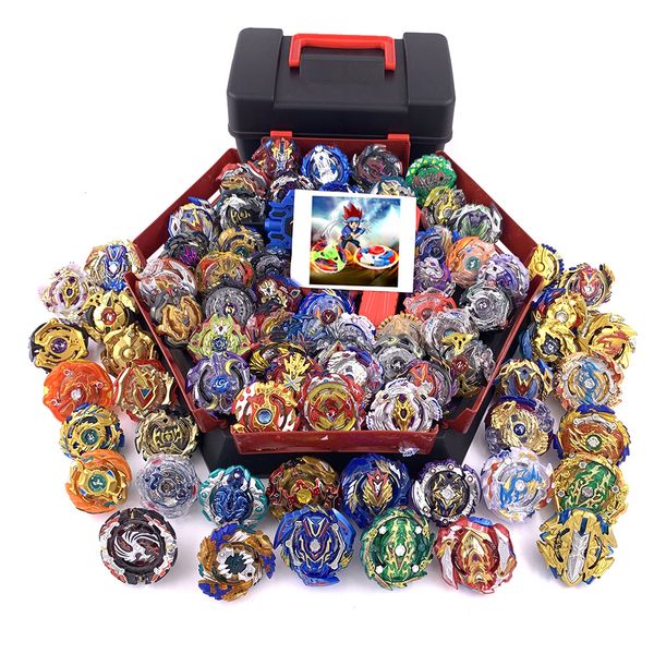 

79pcs launchers beyblade toys all models storage box set toupie metal god burst spinning bey blade blades toy bay