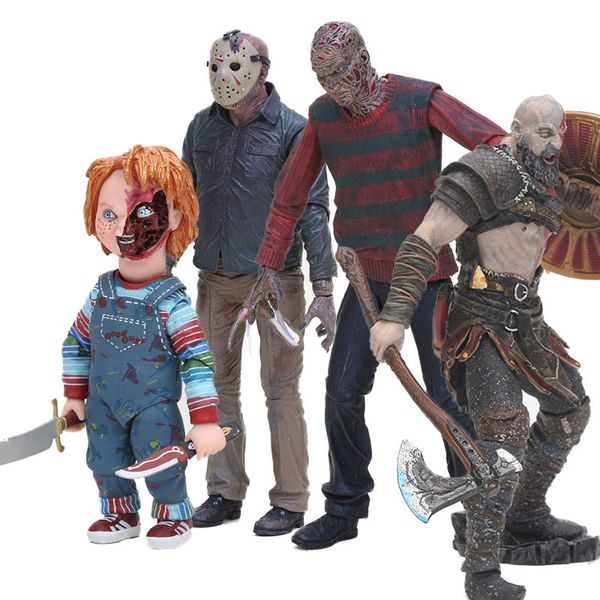 

Пятничная улица Фредди Крюгер игрушки-фигурки Neca Jason Страшные фильмы о Чаки Фильм