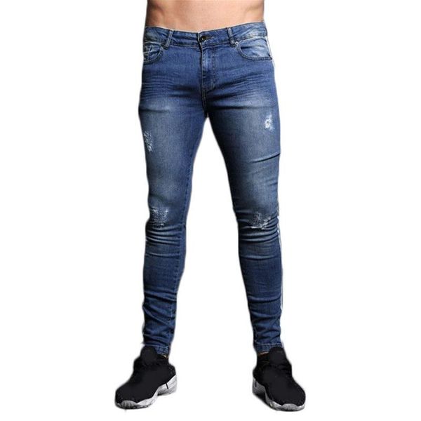 Slim Jeans Mode 2019 Fit Hose Elastische Herbst Hosen Lässig Slim Jeans Mode 2019 Fit Hose Elastische Herbst Hosen Lässig