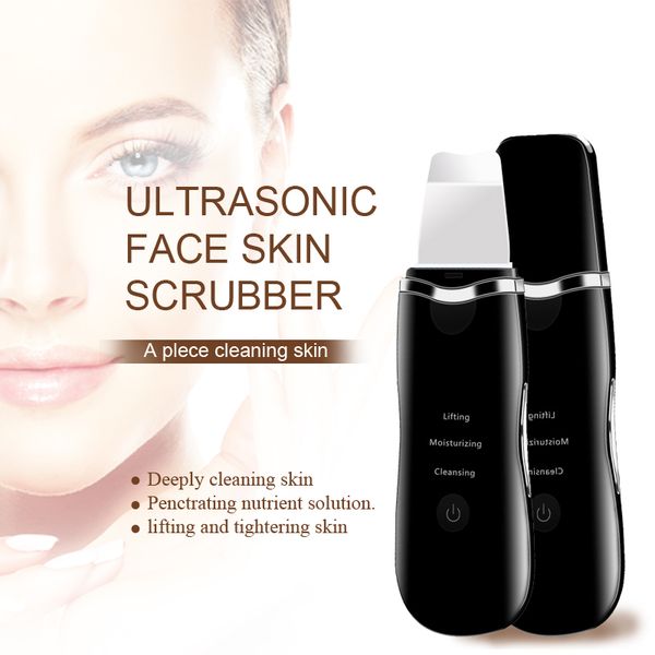 

ultrasonic skin scrubber skin scrubber cleaning machine facial scrubber skin cleaner blackhead reduce wrinkles and spots facial