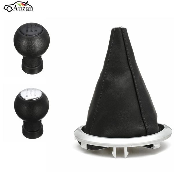 

5 speed manual car gear knob shift shifter knob gear shifter collars chrome black cap for swift 2005-2010 / sx4 2007-2013