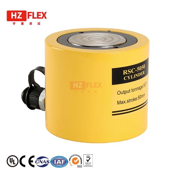 

rsc- 50t50mm thin type hydraulic cylinder hydraulic lifting jack