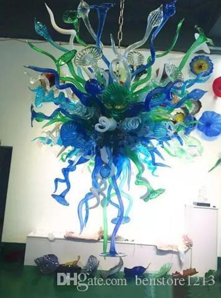 

new fashion chandelier morning glory designer flower chandelier hand blown glass chandelier modern pendant lighting