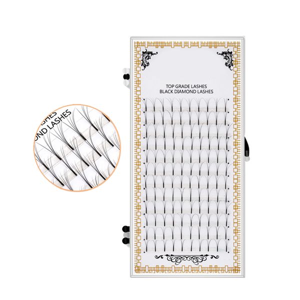 

new premade fan volume eyelash extensions 5d cluster lashes handmade false eye lashes c curl 10 - 13mm