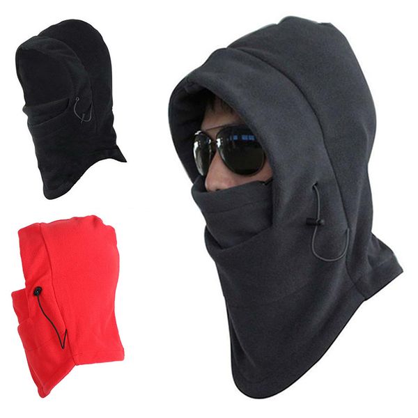 

outdoor sports mask thermal cup fleece hood wind winter ser beanies out door net warmer hat