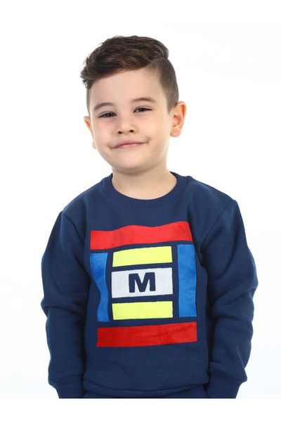

Indigo Winterisation Male Child Sweatshirt
