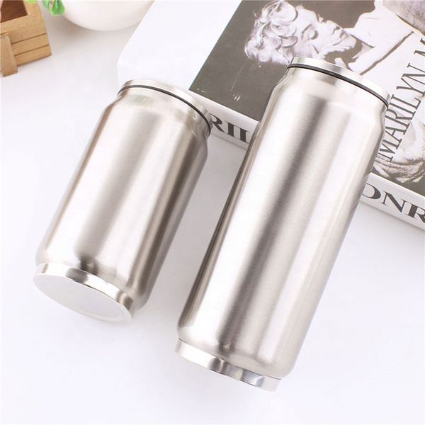 

student cups gas cylinders insulated mug fashional design stainless steel cans vacuum cartoon straws cola cups