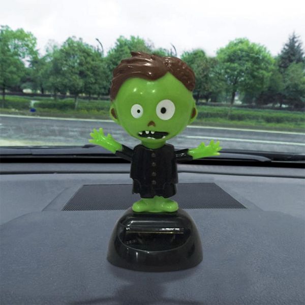 

solar powered dancing halloween swinging animated bobble 2017 dancer toy car decor car-styling sep 14
