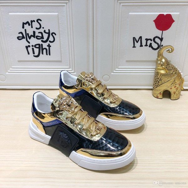 

Eu38 eu45 luxury genuine leather with box v26 men 039 or women 039 gift hoe neaker andal ize 13 ver ace