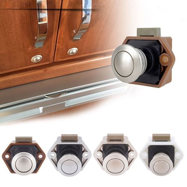 Диаметр 20 мм Carper Car Push Lock RV Caravan Product Railer Latch Button Botts для мебельного оборудования