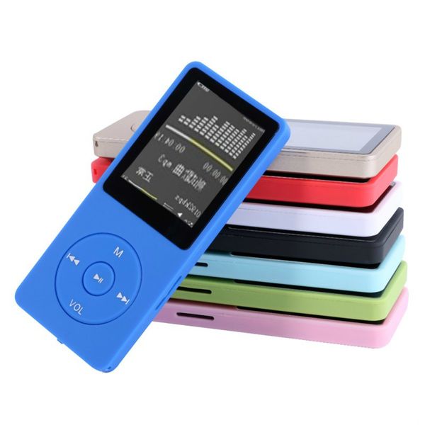 

ultrathin mp3 player recorder fm video e-book 8g/16g radio sport music player with 1.8 inch screen can play 50h mp3 player