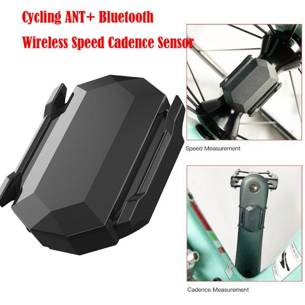 

2018 new cycling ant+ bluetooth wireless speed cadence sensor for garmin bryton bike gps bicycle accessory sport mtb #e921