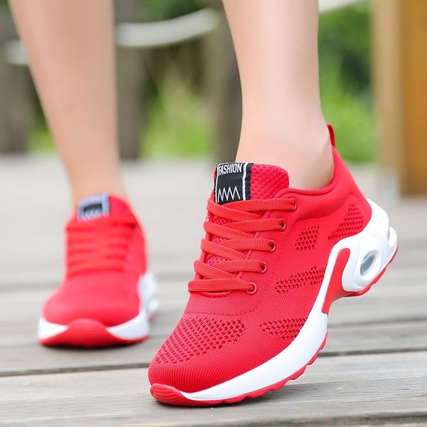 

kezrea ms. flying woven mesh breathable casual sports running shoes 2019 spring and autumn new non-slip running shoes