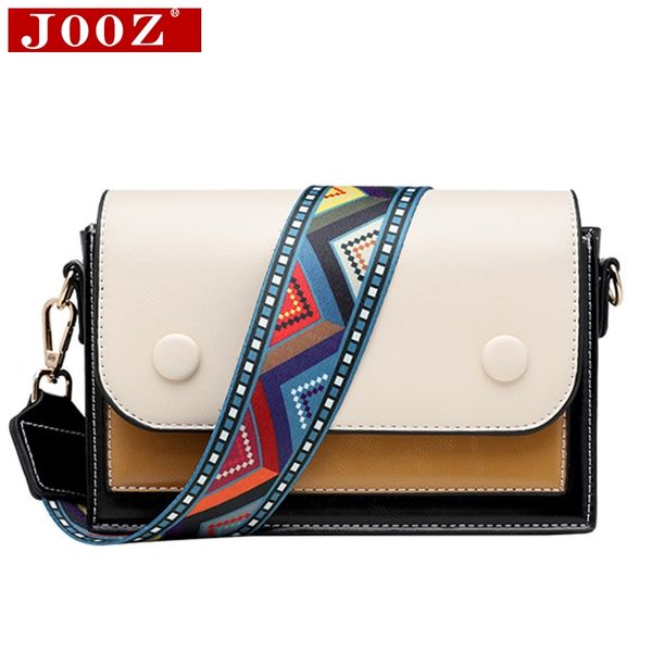 

pu leather crossbody bags for women 2019 splice shoulder messenger bag brands ladies cross body bag sac