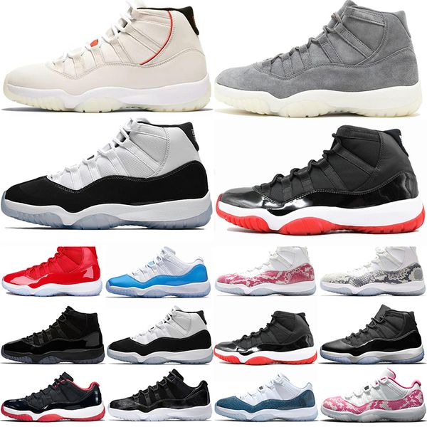 

AirRetroJordan11 баскетбольные кроссовки 11s выпускной вечер платиновый оттенок Concord 45 23