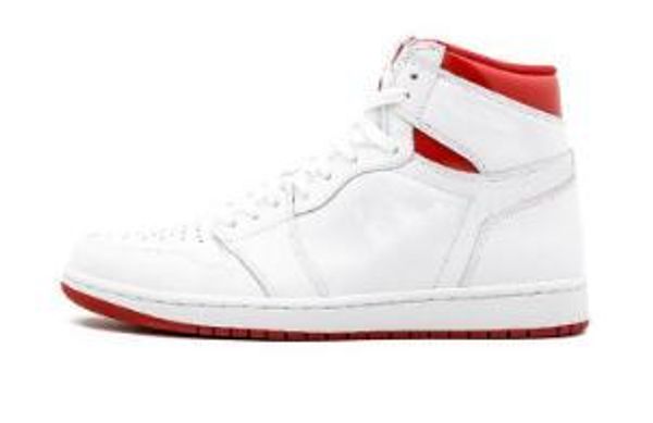 

new arrival mens basketball shoes 1 og high banned black red white sports shoes fashion trainers sneakers with box outlet