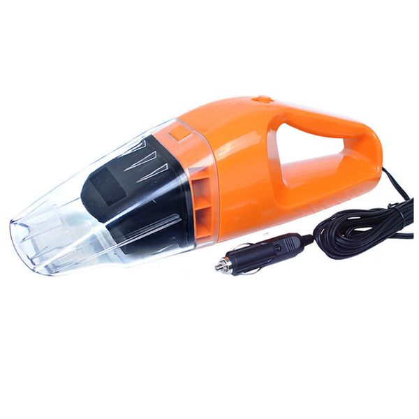 

car vacuum cleaner wet and dry dual-use super suction 5meter 12v,100w tile vacuum cleaner orange
