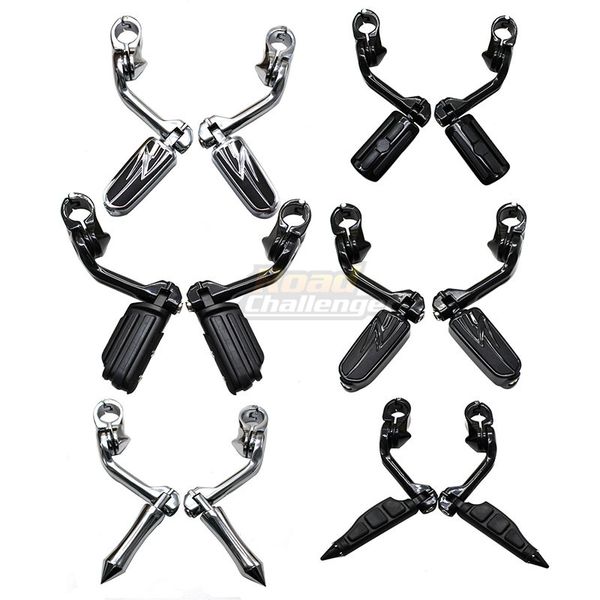 

мотоцикл подставки для ног длинные угловой шоссе двигатель гвардии 1-1 / 4" 32 мм подножка для electra glide road glide