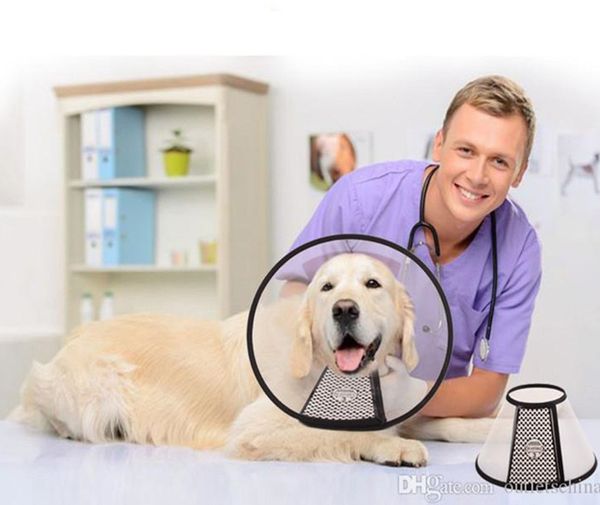 

зоотоваров круг защитный чехол кошка и собака красота крышка против укусов pet ошейник кольцо абзаца ультра легкая крышка стрижка собак