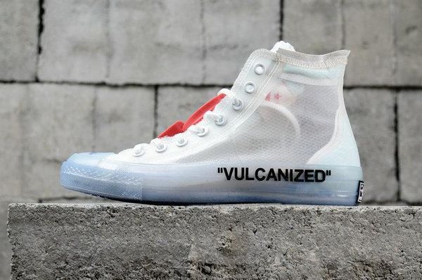 

2020 new chucks vulcanized off canvas star skateboarding shoes white chucks stripe off chuck 70 jogging converse 1970s shoes