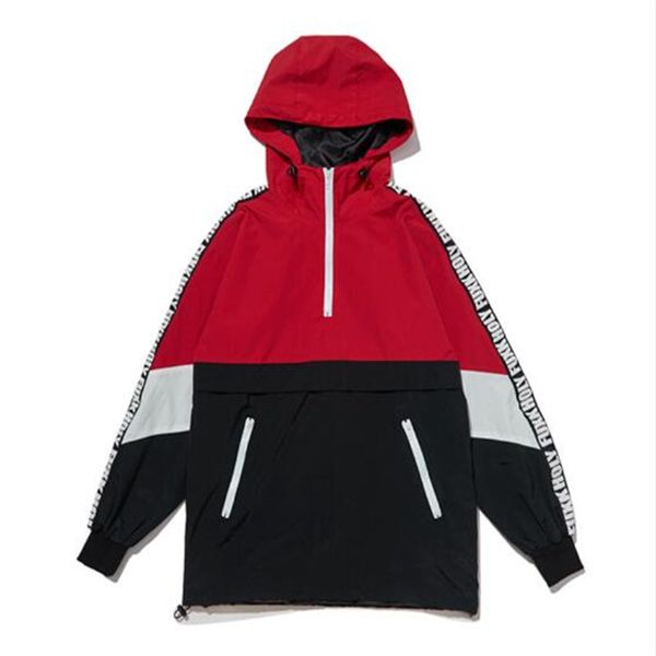 

drop shipping usa size mens jacket splice women men hip hop trench us size -2xl, Tan;black