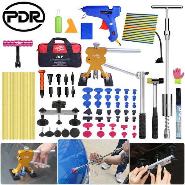 

pdr tools dent repair tool dent shield slide hammer glue gun dents remove set