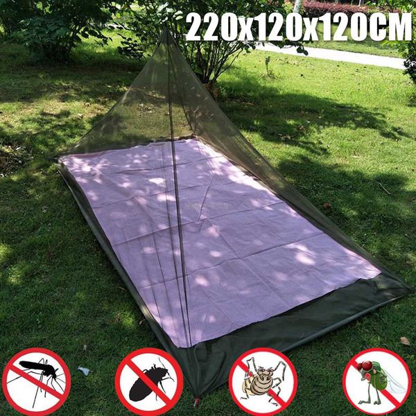 

pyramid tent 2 colors sturdy mosquito net hanging camping tents travel practical tent set shelters triangular screen