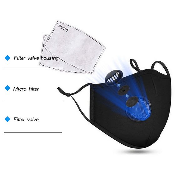 

wholesale cotton respirator dust respirator activated carbon filter windshield bacteria prevention flu care