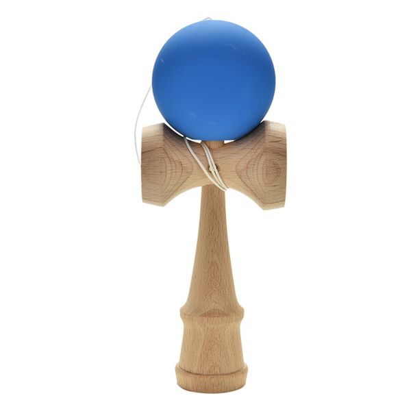 

1pcs professional rubber paint kendama matte ball kid kendama japanese traditional toy wooden ball skillful toy for children