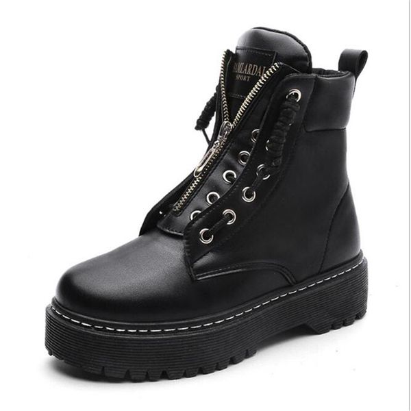 

winter new women's boots big factory authentic women's boots fashion non-slip injection molding casual walking snow, Black