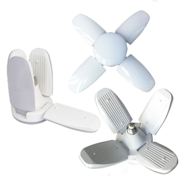 2020 Foldable Fan Blade Led Pendant Lights No Flicker B22 E27 Led