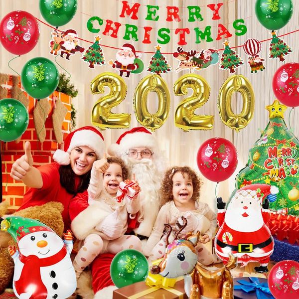 

huiran christmas decoration for home 2019 navidad 2020 new year decor christmas party tableware merry banner glasses