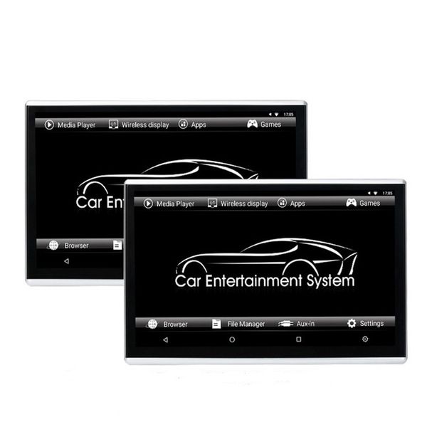 

11.6 inch touch screen android 6.0 car headrest monitor full hd 1080p video wifi/bluetooth/usb/sd/hdmi/fm mp5 video player