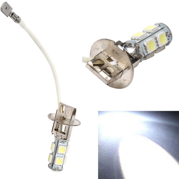 

10pcs xenon white h3 6500k lens 4.5w 12v headlight fog light car led bulb