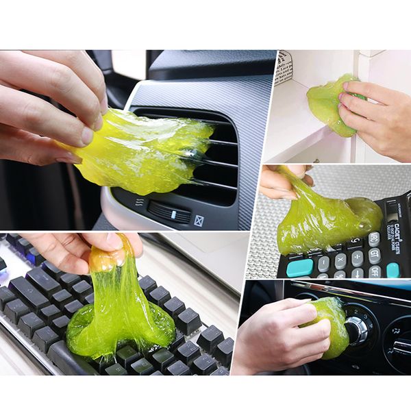 

magic soft sticky clean glue gum silica gel car keyboard dust dirt cleaner cute used for many times for computer keyboards ca