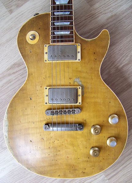 

deluxe edition aged relic peter green gary moore electric guitar vintage kirk hammett honey burst china made guitar