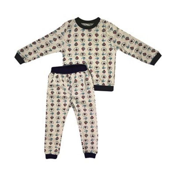 

welcomebaby mummy's baby baby sleepwear pajama set whale, Blue;red