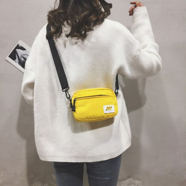

messenger bag casual travel bags solid zipper crossbody bag