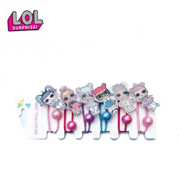 

dhl 6pcs/set cute hair clips bobby pin metal hairpins barrettes for children women girls hair rubber band accessories, Slivery;white