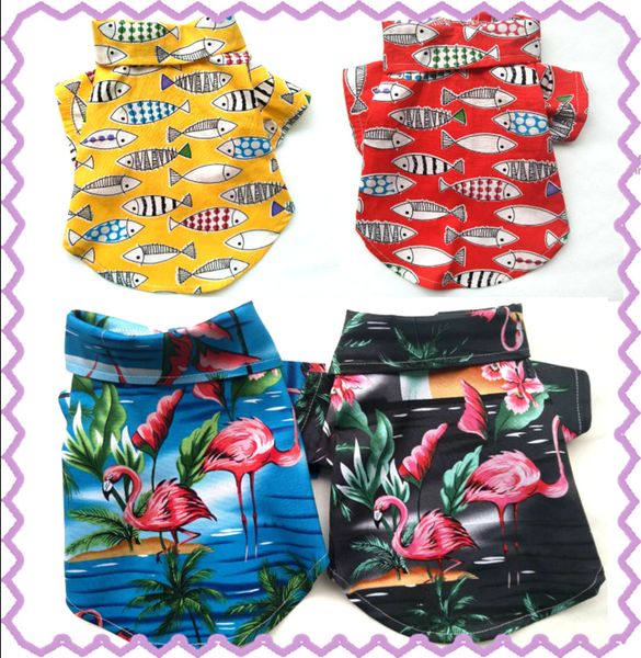

hawaii pet shirt spot supply foreign trade dog clothes law bucket shirt teddy dog clothing