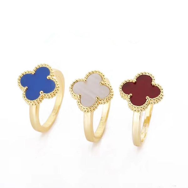 

2020 wedding engagement rings for men women fashion jewelry flower ring black white red green wedding ring championship rings, Silver