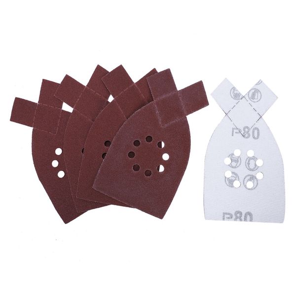 

absf 50pcs sander sanding sheets grit sandpaper for black & decker ka220g ka230