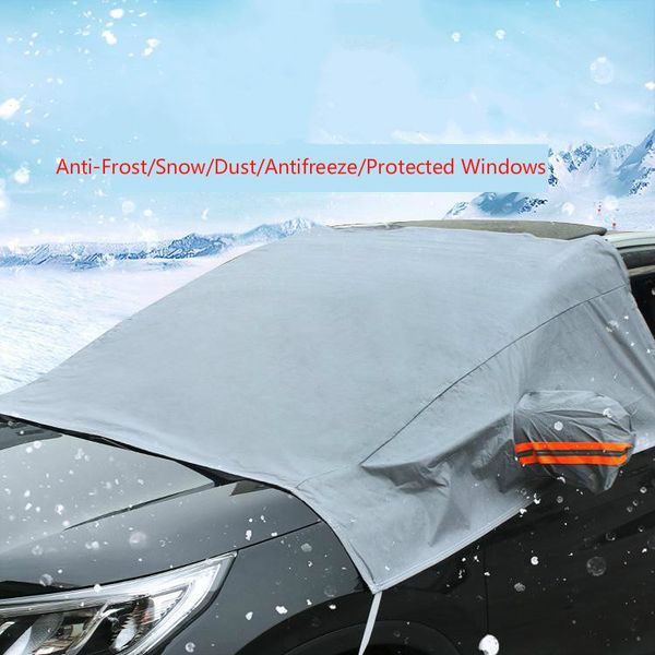 

car windshield snow cover sun shade protector thicker snow protection cover